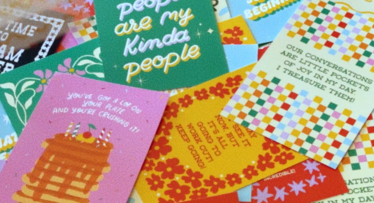 Purpose Doesn't Pause Postcard Box (200+ Postcards)